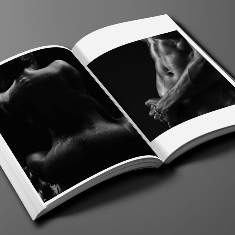 black and white photobook